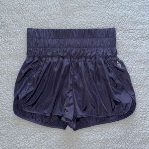 FREE PEOPLE Movement The Way Home shorts in Deep Sea gym yoga summer athletic M